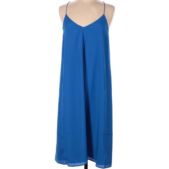 J.Crew Cobalt Carrie Tank Dress - Picture 3 of 6